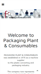 Mobile Screenshot of packagingplant.co.za